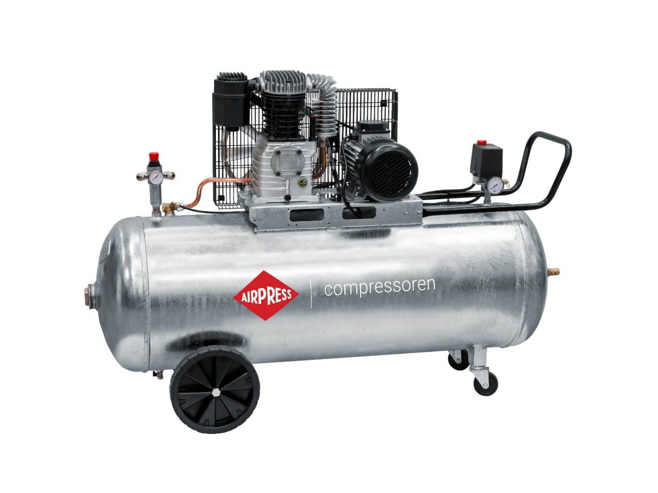 AIRPRESS Druckluft Kompressor L 6-45 leise 40db 8 Bar 6 Liter 0,3