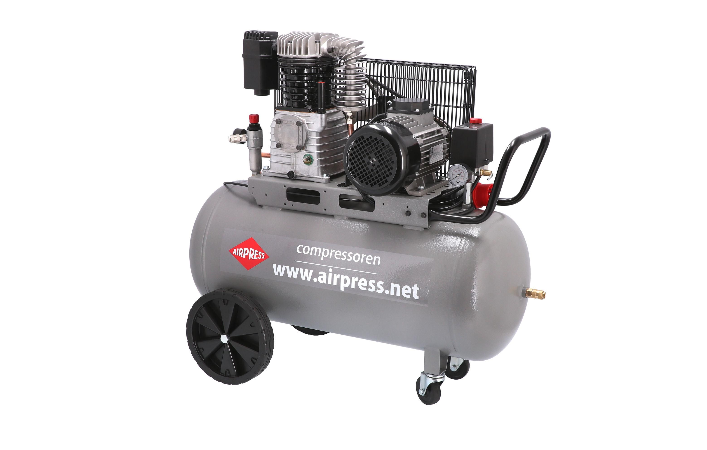 AIRPRESS Druckluft Kompressor L 6-45 leise 40db 8 Bar 6 Liter 0,3 PS Pro