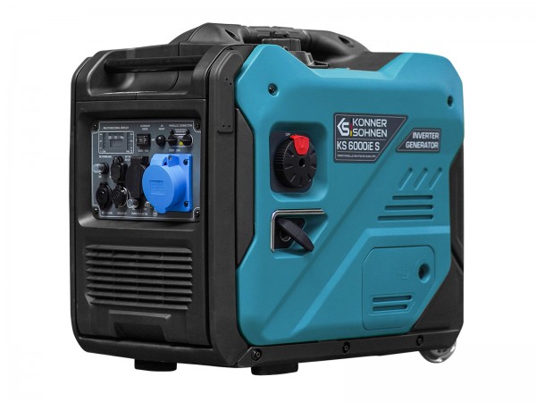 Könner&Söhnen Inverter Generator 230V 5,5KW Stromaggregat 6000iES Stromerzeuger