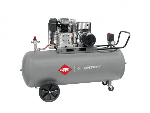 Airpress Druckluft Luft Kolben Kompressor 200 L 10 bar HK425-200 Profi
